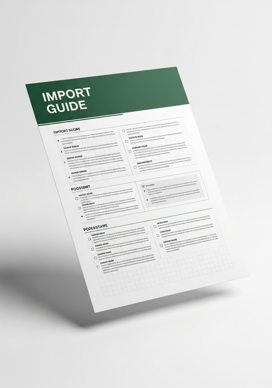 Consumer Electronics Import Guide PDF Preview