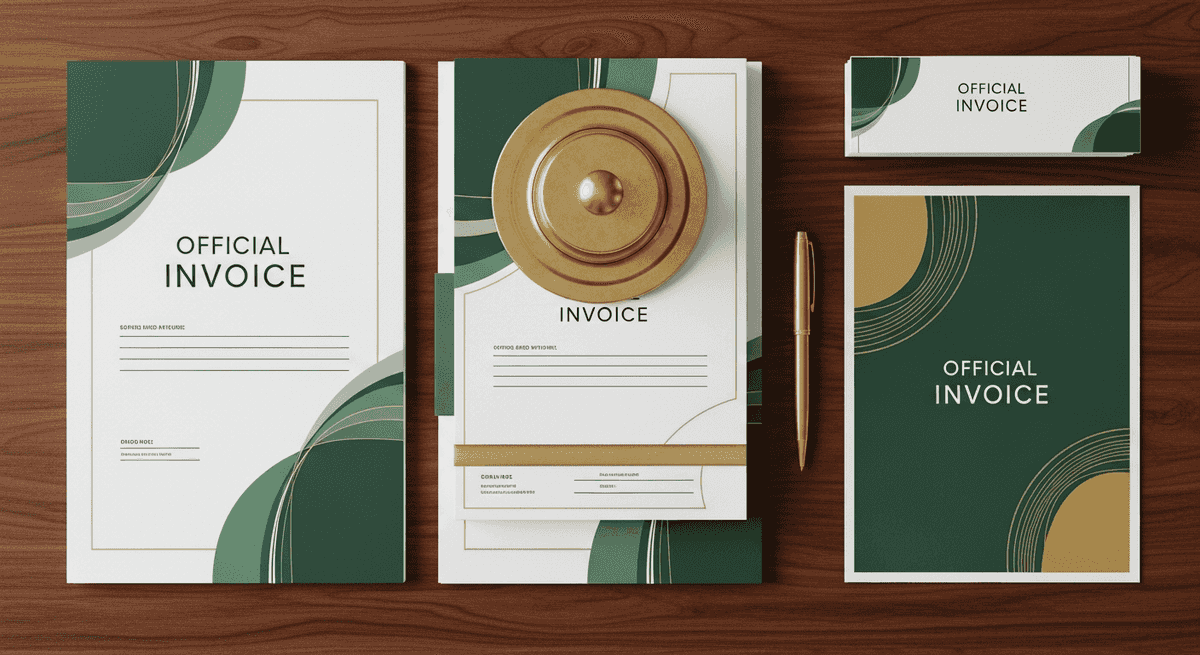 Abstract illustration of Canada Customs Invoice