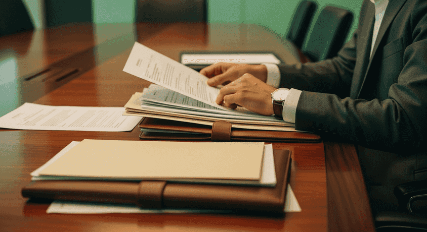 Abstract illustration of choosing customs broker