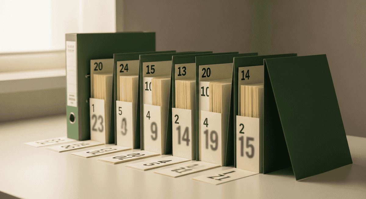 Abstract illustration of tariff classification system